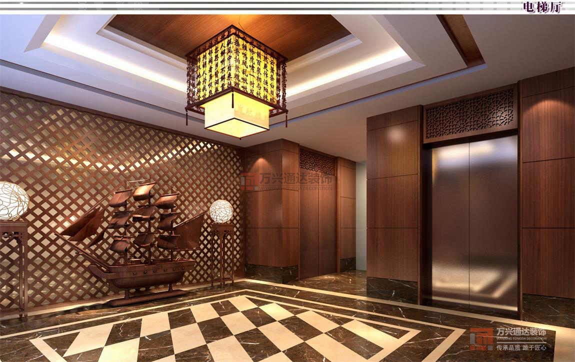 北京万兴通达办公装修项目-澳华集团装修效果图