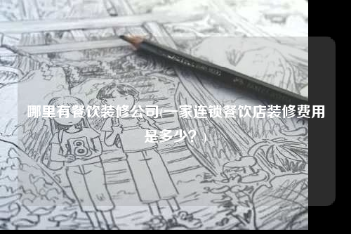 哪里有餐饮装修公司(一家连锁餐饮店装修费用是多少?)
