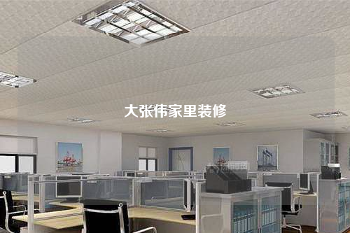 大张伟家里装修