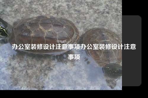 办公室装修设计注意事项办公室装修设计注意事项