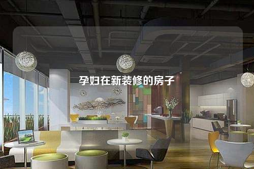 孕妇在新装修的房子