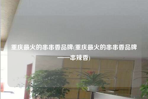 重庆最火的串串香品牌(重庆最火的串串香品牌——串辣香)