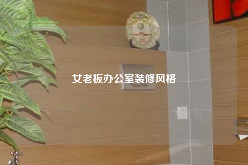 女老板办公室装修风格