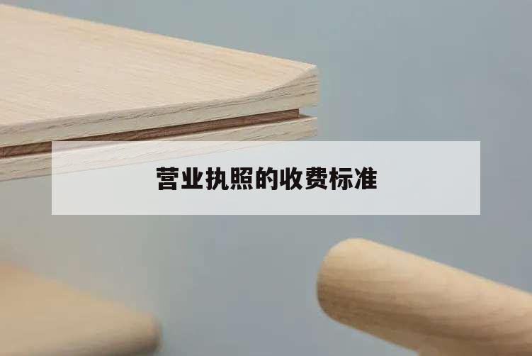 营业执照的收费标准,营业执照的费用