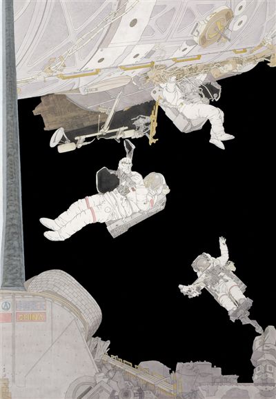 观浩瀚星空绘逐梦画卷(全面小康画卷)