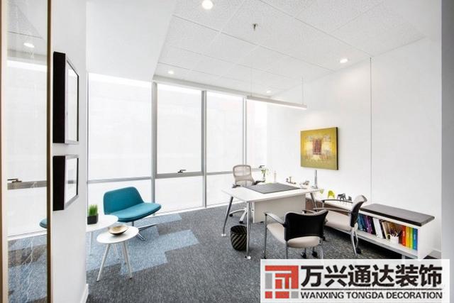 办公室装修效果图小型办公室装修效果图_万兴办公室装修公司