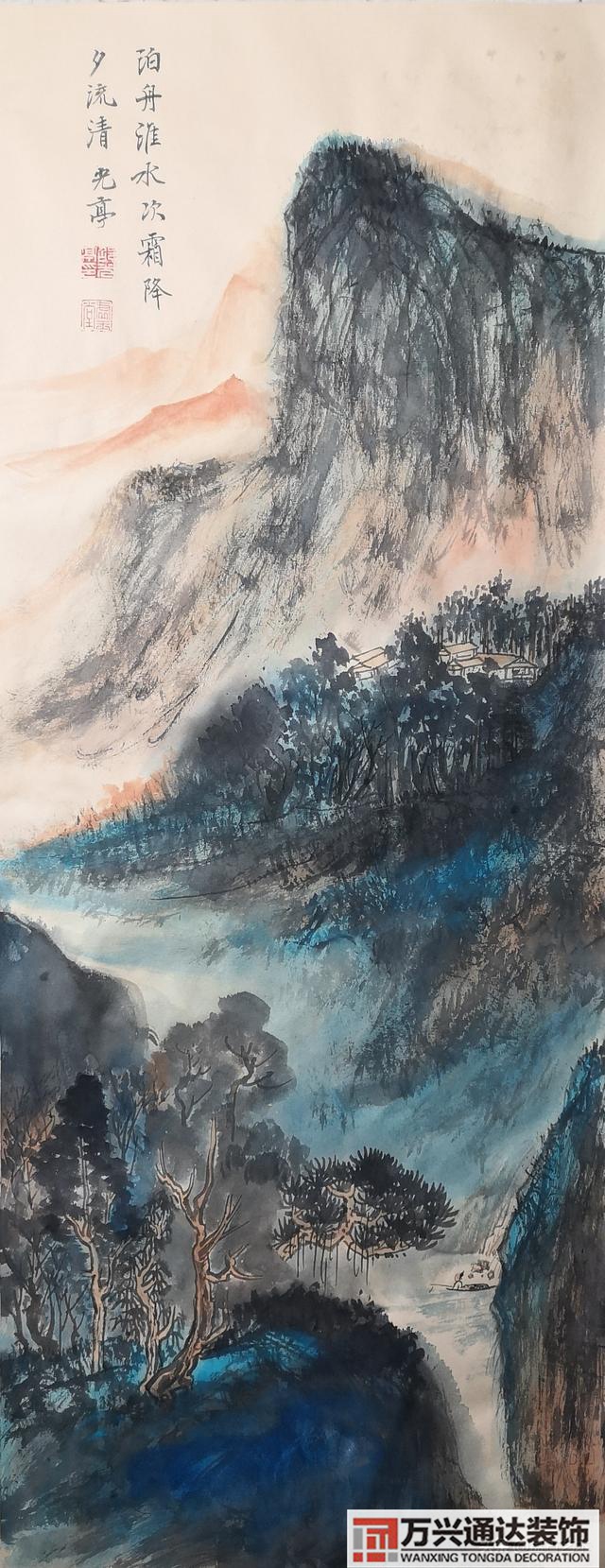 风水画油画风水画油画大全图