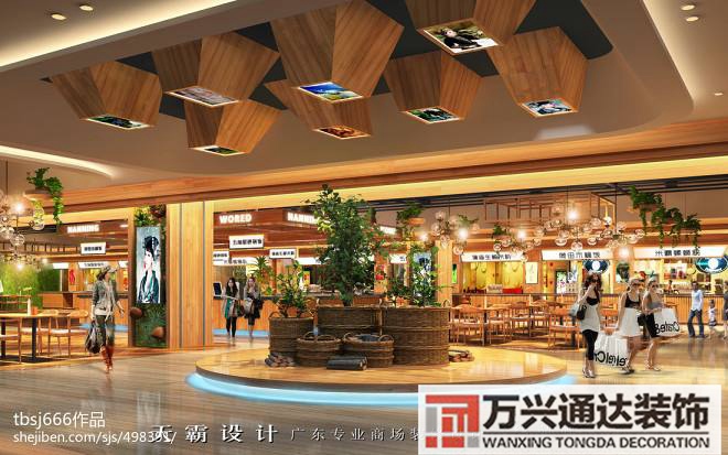 广州专业商业空间装修案例广州商业设计