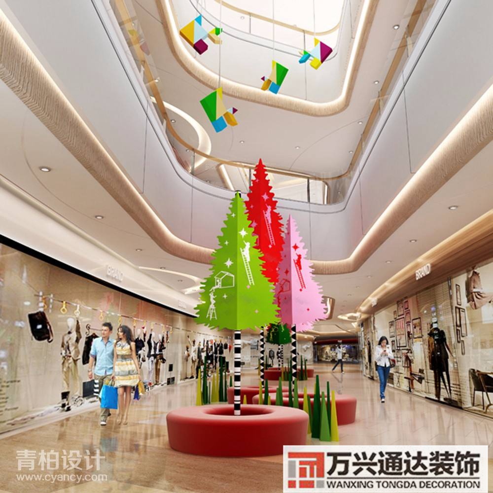 杨浦特色商业空间装修案例商业空间设计风格案例