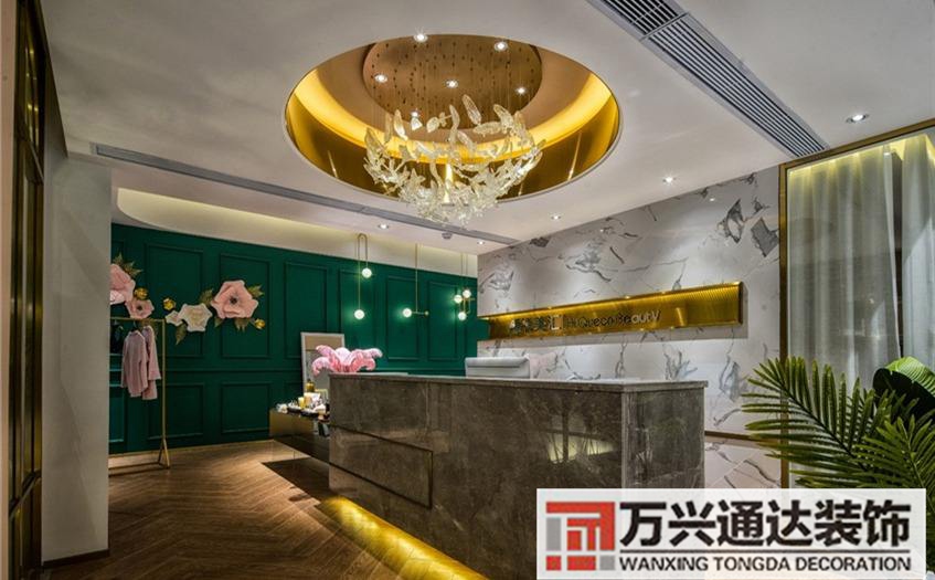 广东spa美容会所装修设计美容养生spa会所装修