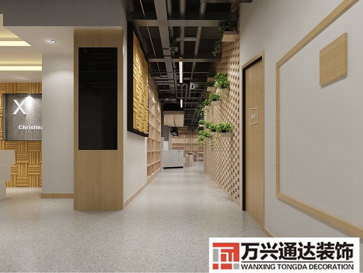 培训教育装修效果图教育培训装修设计效果图