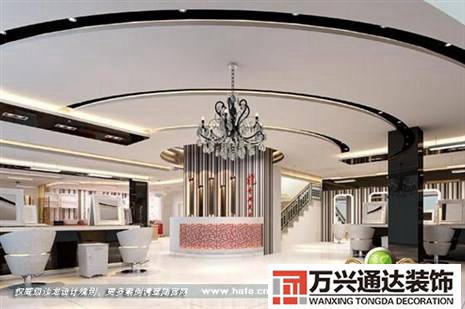 美容美发店装修案例美容美发店面装修设计