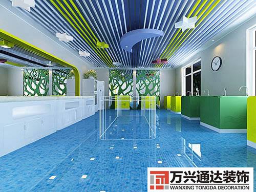 宝宝游泳馆装修图片婴儿游泳馆装修效果图