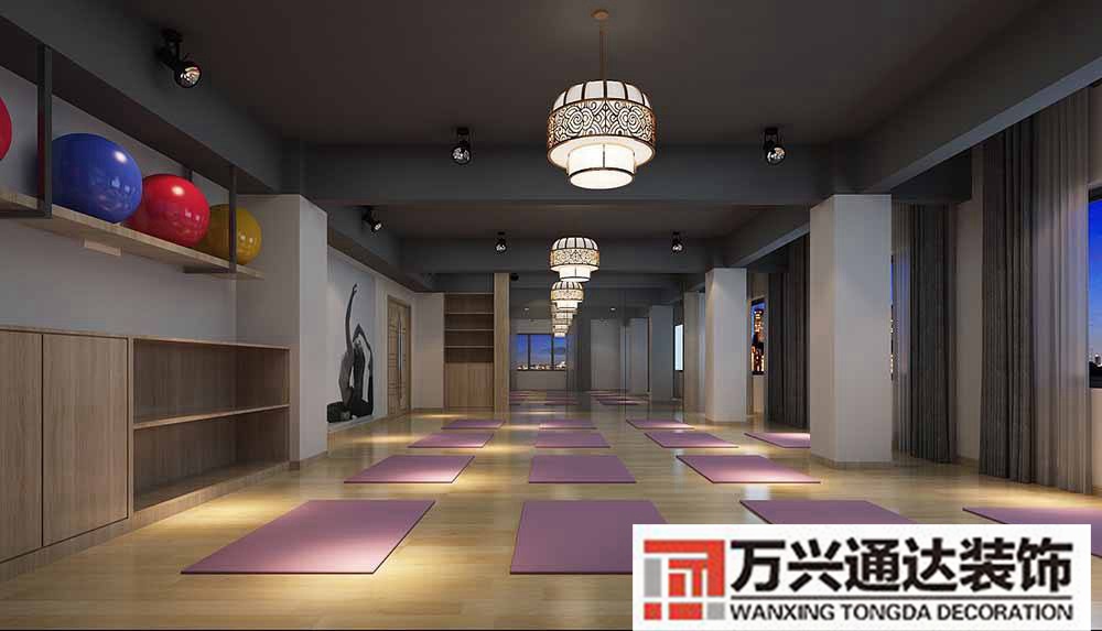 瑜伽馆地面装修效果图瑜伽馆室内装修 效果图