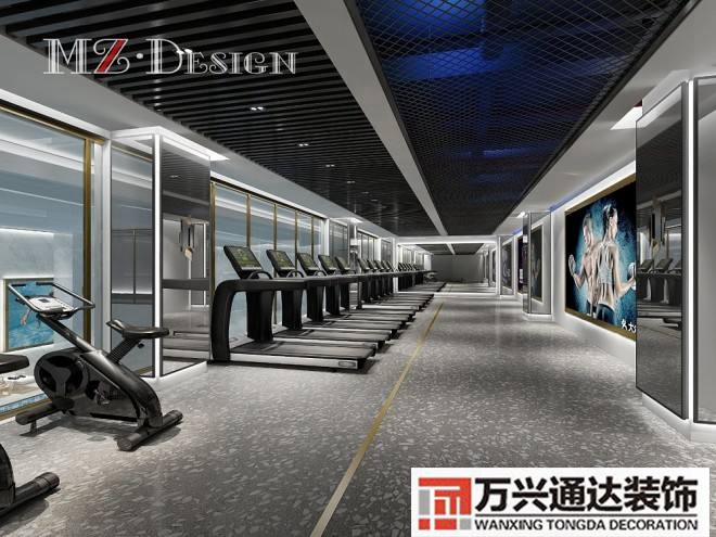 健身房室内装修效果图家庭健身房室内装修效果图
