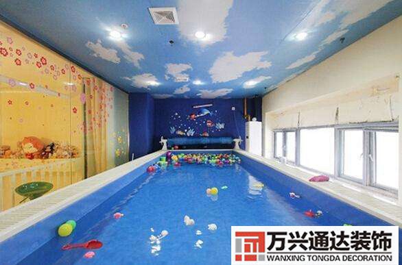 宝宝游泳馆装修婴儿洗澡游泳馆装修效果图