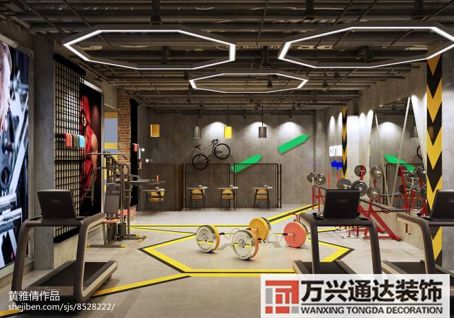 200平米健身工作室装修设计300平米健身工作室装修效果图