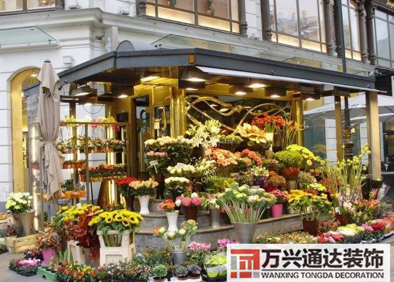 花店店面设计装修小型花店门面装修风格