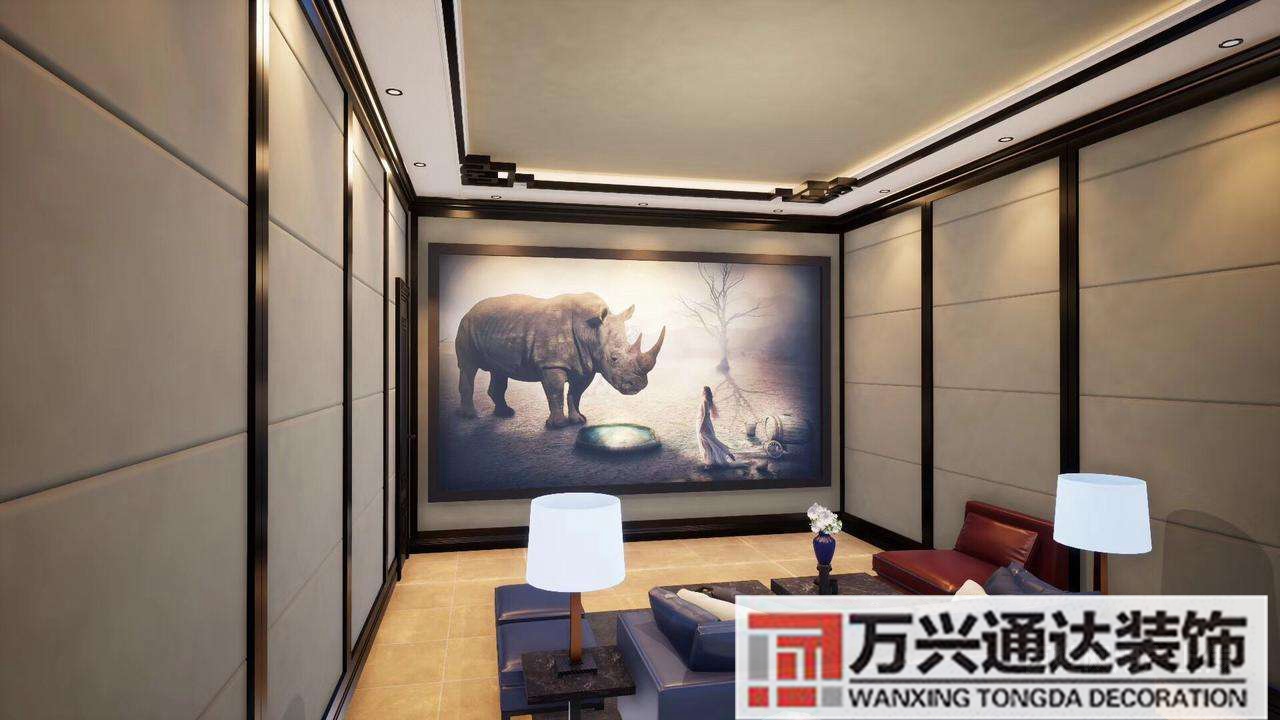 私人电影院装修效果图私人影院装修设计效果图