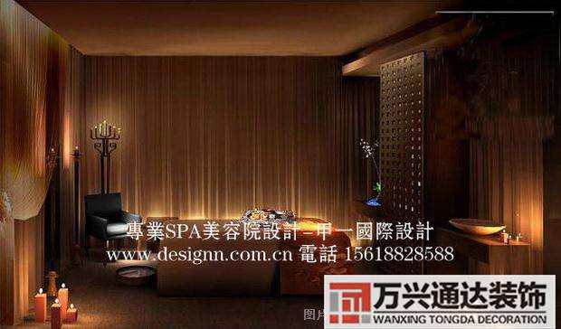 美容院秦式spa装修西安秦雅spa北郊店5号