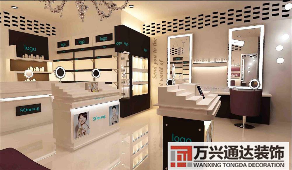化妆品店的装修图最新化妆品店装修图片