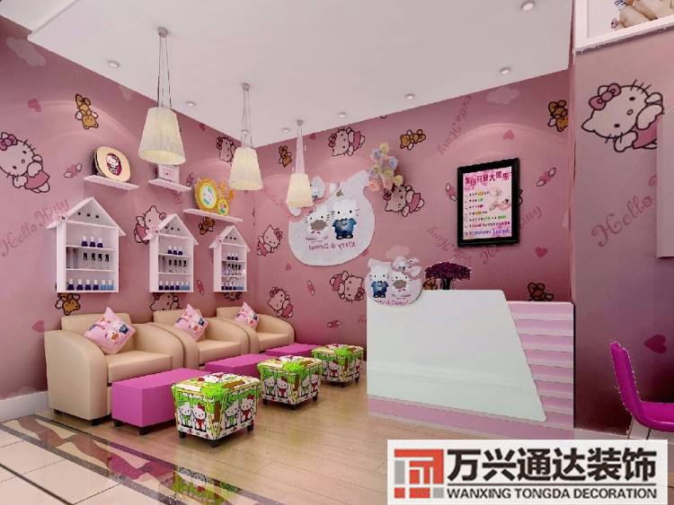 小型美甲店装修图片小型美甲店装修图片大全简单实惠