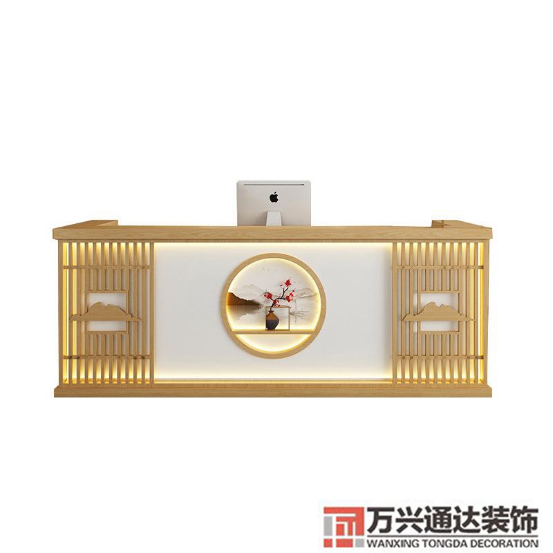 足浴吧台装修效果图足浴店吧台装修效果图