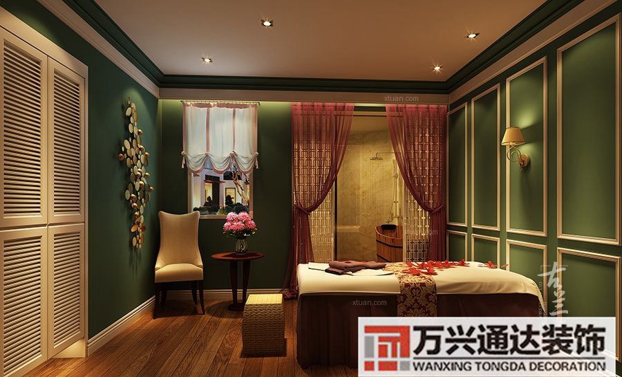 美容spa装修设计美容spa会所装修效果图