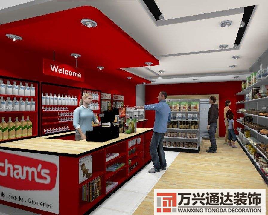 便利店内部装修便利店内部装修图片