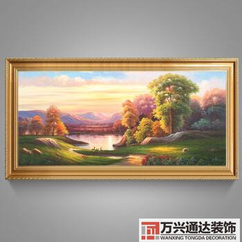 风水画油画油画风水画图片