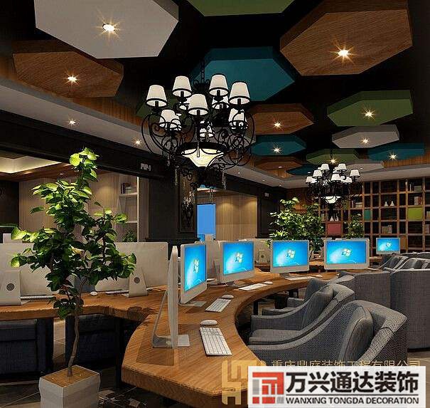 重庆网咖装修公司高端网咖装修设计公司
