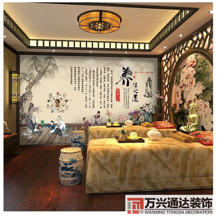 养生馆装修图片养生馆简单装修图片