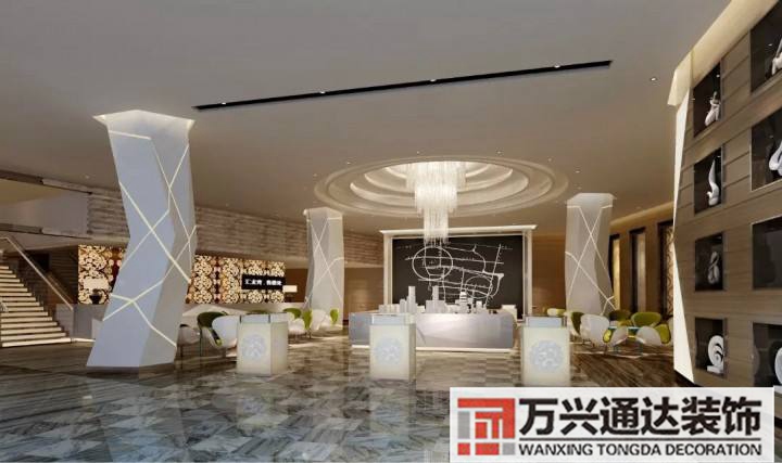 房地产售楼部装修房地产售楼部装修图纸标的砖饰面是什么材料