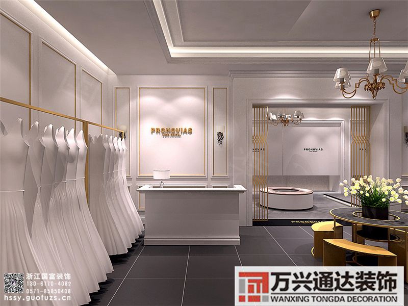 装修婚纱店婚纱店面装修