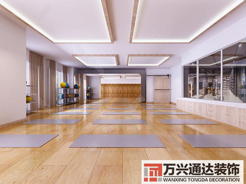 小型瑜伽馆装修效果图瑜伽馆室内装修效果图大全