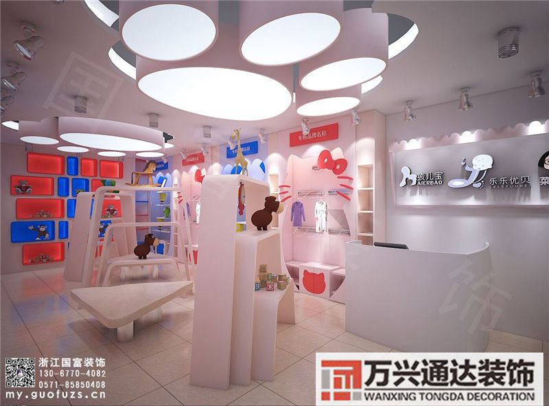 孕婴店装修设计怎么收费开个孕婴店需要多少钱,无需经验
