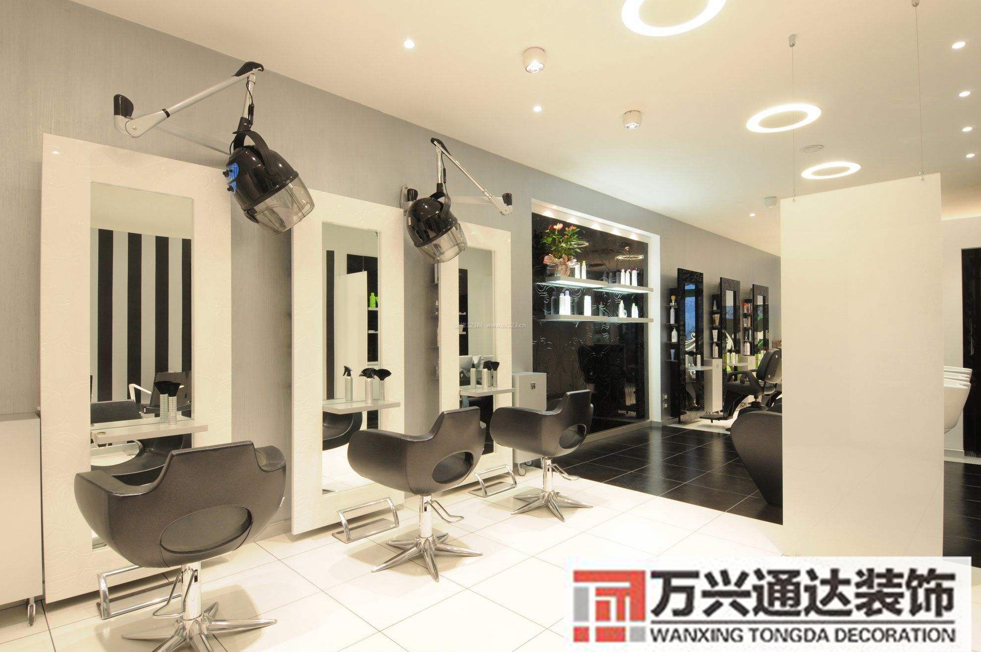 美发店装修图片美发店装修图片 效果图大图