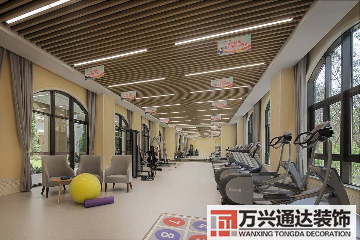 健身房装修效果图片家庭健身房装修效果图