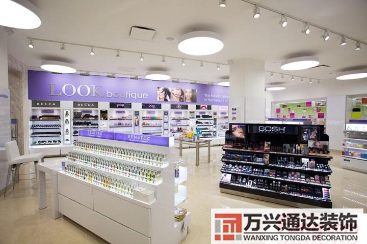 10平米化妆品店装修图40平米化妆品店铺装修设计图