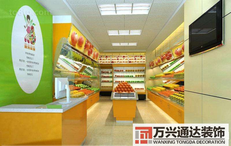 小水果店装修小水果店如何装修风格