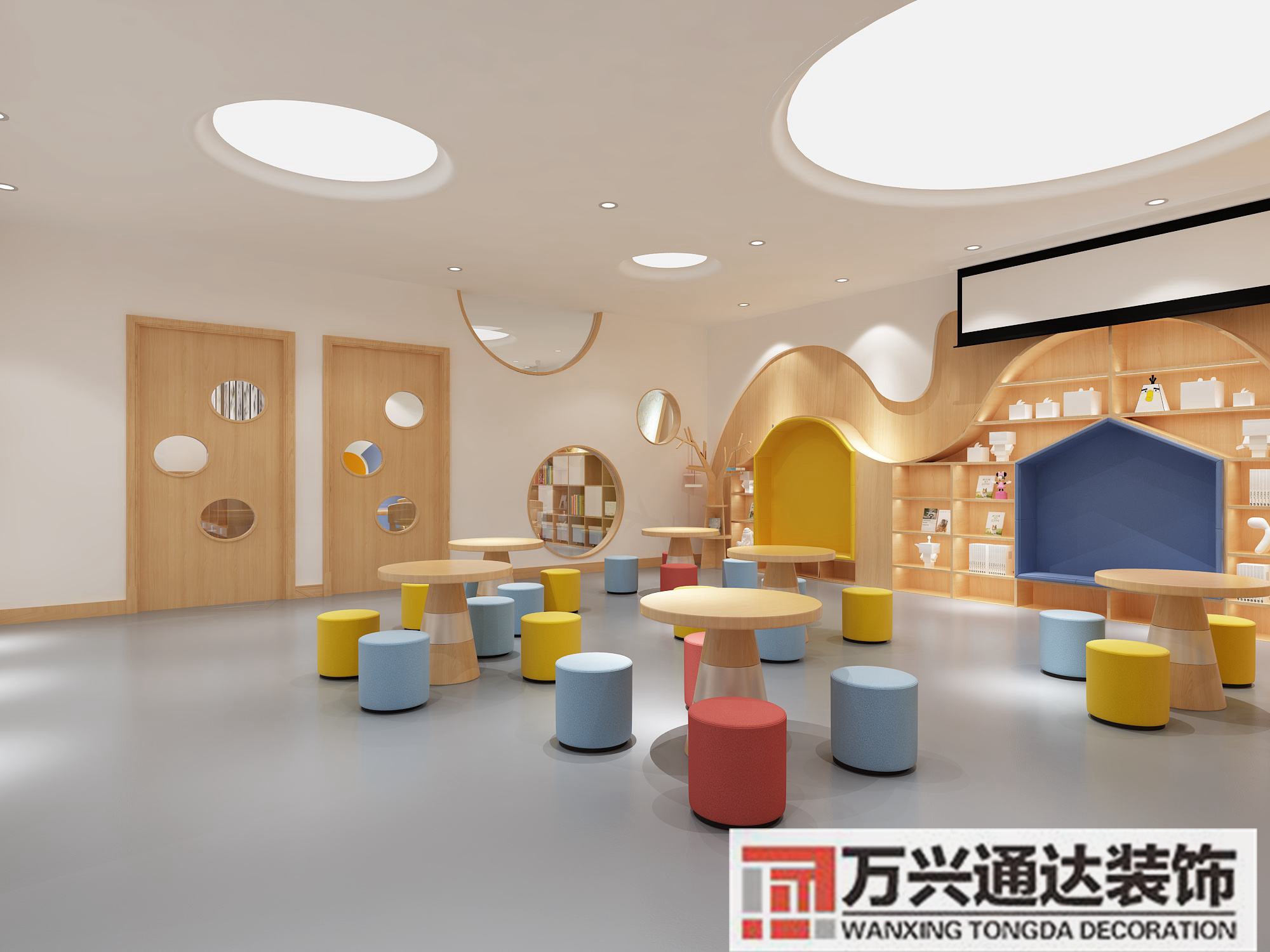 艺术培训机构装修效果图艺术培训机构教室装修效果图
