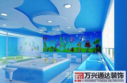 婴儿游泳馆的装修图片婴儿游泳馆设计图片大全