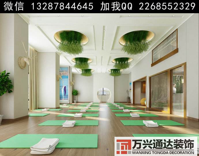 瑜伽馆教室装修效果图瑜伽馆室内装修 效果图