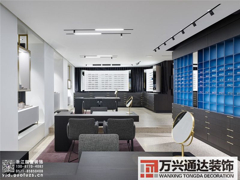 小型眼镜店装修设计高端眼镜店装修实际效果介绍