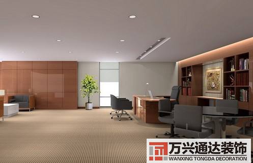 大班办公室装修风水办公室挂画风水布局图