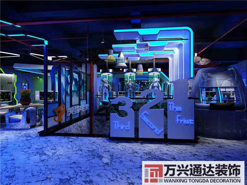 网咖装修效果图网咖装修效果图片