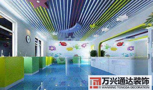 婴童游泳馆装修婴儿游泳馆装修设计