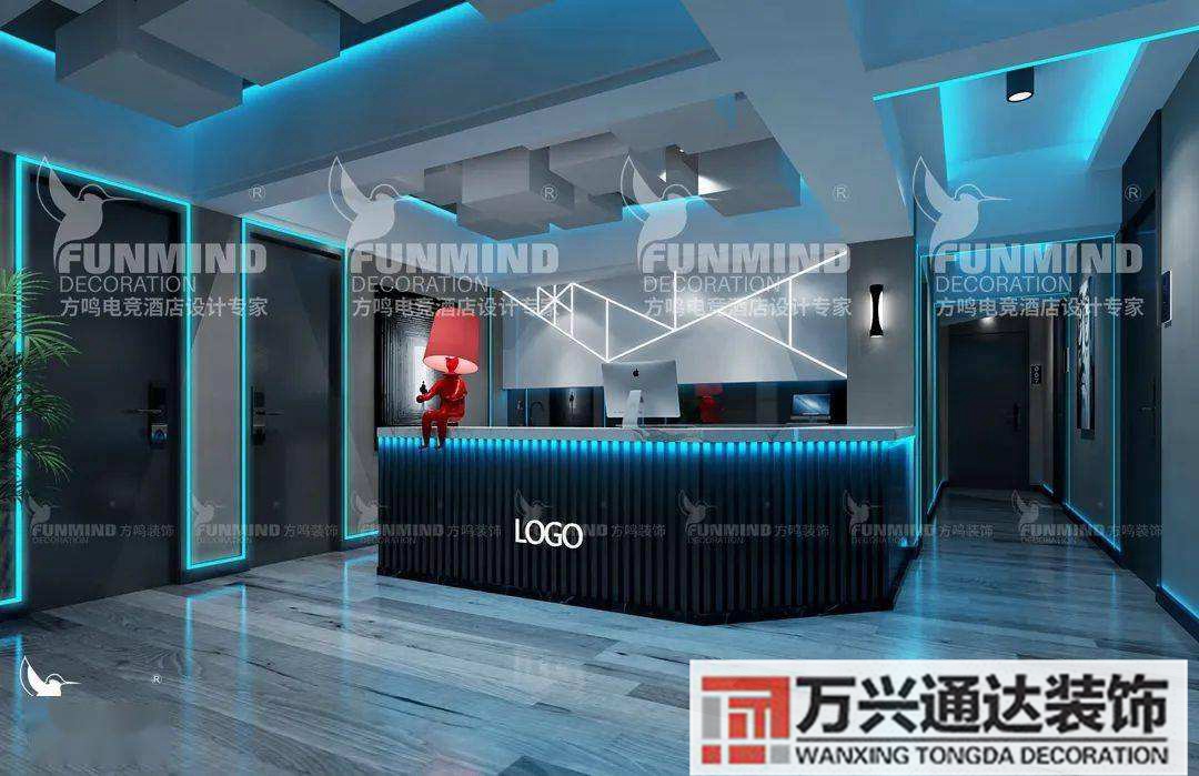 电竞酒店装修电竞酒店装修材料