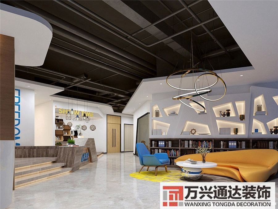 培训机构装修风格图片培训机构内部装修效果图