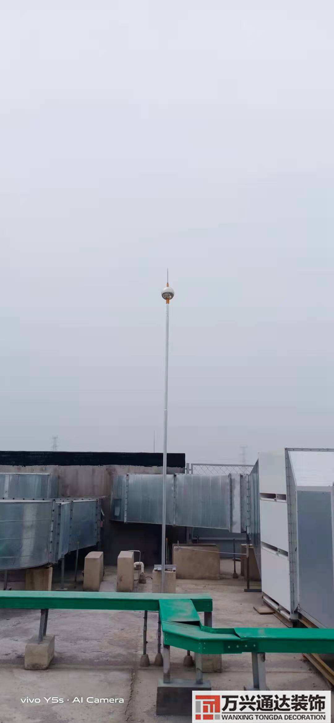 避雷针风水避雷针风水上在房子底下